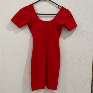 American Apparel Red Bodycon Dress